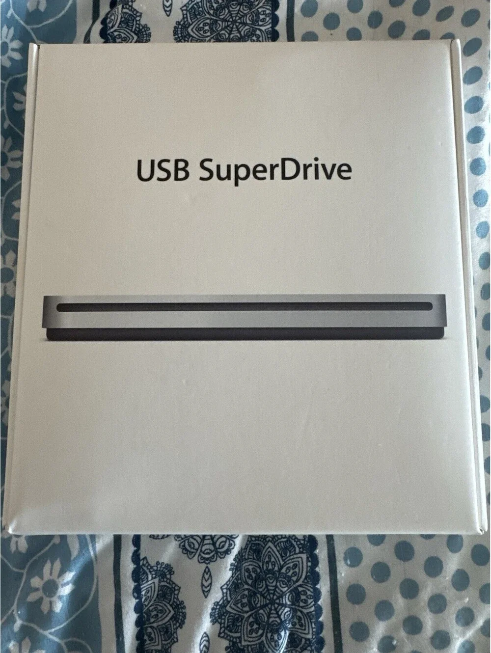Apple USB SuperDrive A1379 MD564LL/A External CD DVD Drive New Open Box